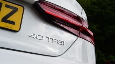 Audi A5 Coupe rear lights