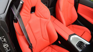 BMW Z4 roadster facelift front seats