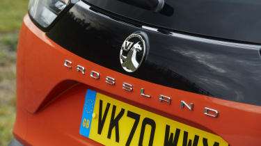 2021 Vauxhall Crossland SUV - rear tail light close up