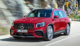 2020 Mercedes-AMG GLB 35 - front 3/4 dynamic