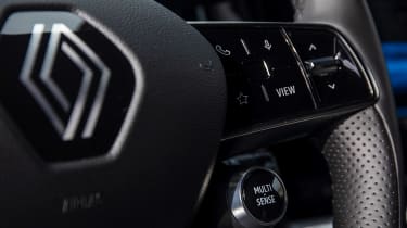Renault Megane E-Tech steering wheel