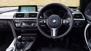 BMW 420d M Sport interior