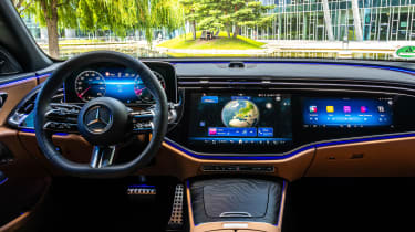 Mercedes E-Class saloon interior