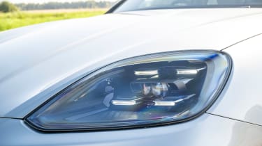 Porsche Cayenne SUV headlights