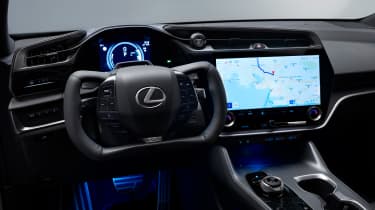 Lexus RZ dashboard