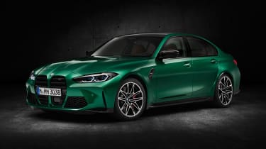 2021 BMW M3 Competition saloon - front 3/4 static