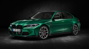 2021 BMW M3 Competition saloon - front 3/4 static 