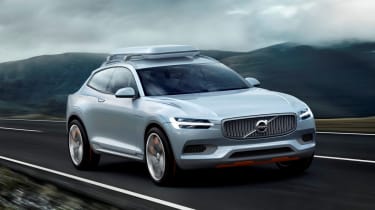 Volvo Concept XC Coupe action