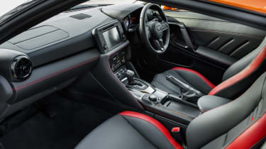 Nissan GT-R coupe interior