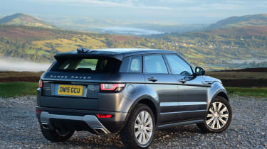 The most economical version is the 150bhp Ingenium diesel, which can return up to 65.7mpg in the five-door Evoque