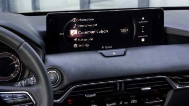 Mazda CX-80 infotainment