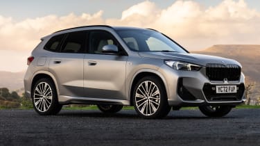 BMW X1 SUV front 3/4 static