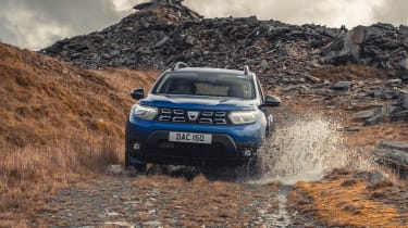 Dacia Duster SUV front off-road