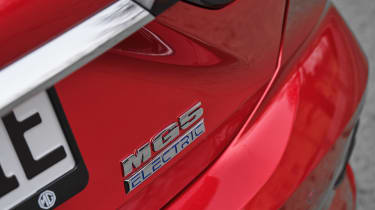 2022 MG 5 EV badge