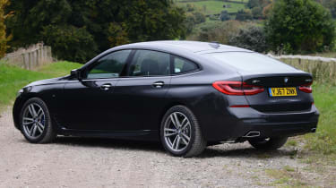 The 6 GT’s sloping roofline detracts from outright rear headroom and boot space, but this is still a very spacious car