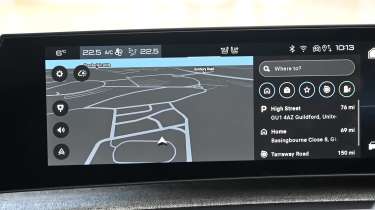 Peugeot touchscreen