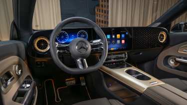 Mercedes CLA dashboard