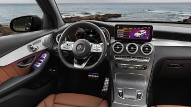 2019 Mercedes GLC SUV - interior angle