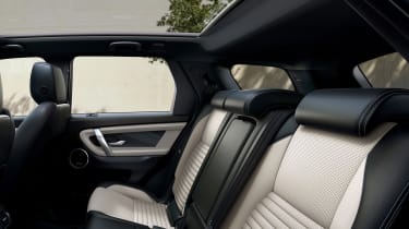 Facelifted Land Rover Discovery Sport - rear seats 
