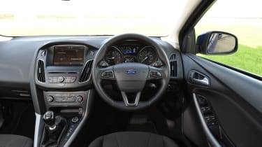 2015 Ford Focus hatchback interior