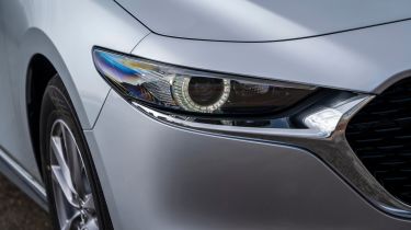 Mazda3 Fastback saloon headlights