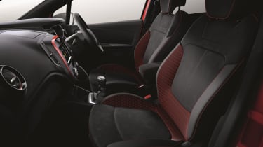 Renault Captur S Edition seats