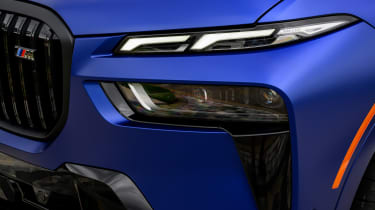 BMW X7 SUV headlights