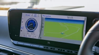 Toyota Mirai saloon navigation