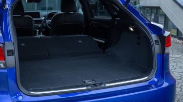 Lexus RX SUV boot seats folded