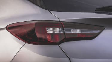 Vauxhall Grandland SUV - tail light close up 