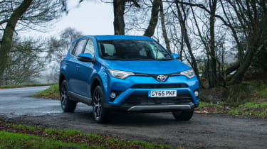The Toyota RAV4 is a family-sized SUV