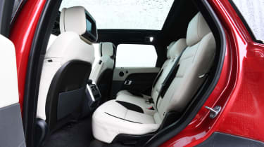 Range Rover Sport SUV rear seats