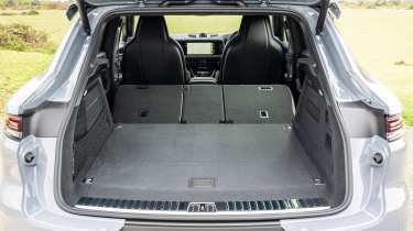 Porsche Cayenne Coupe Turbo E-Hybrid boot seats down