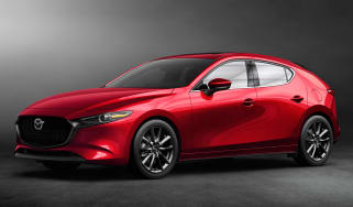 2019 Mazda3 hatchback front