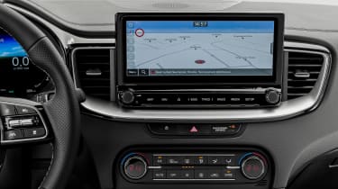 Kia XCeed hatchback infotainment system