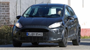 The disguised new Ford Fiesta prototype gave big clues towards its final appearance 