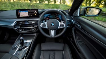 BMW 5 Series saloon interior