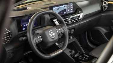 Citroen C4 steering wheel