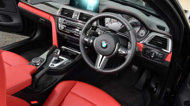 BMW M4 Coupe interior