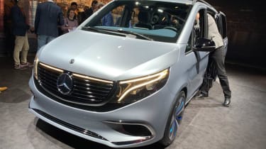 Mercedes Concept EQV MPV - front