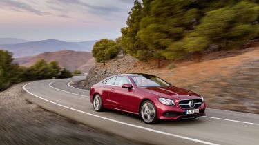 The 2017 Mercedes E-Class Coupe is based on the saloon, but looks swish and distinctive enough in its own right