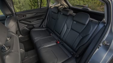 Subaru Impreza hatchback rear seats