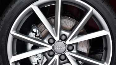 Larger alloy wheels looks good on the A1, but can hurt ride quality