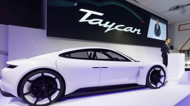 Porsche Taycan name announcement