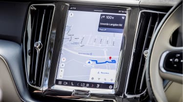 Volvo XC60 SUV infotainment display