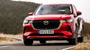 Mazda CX-60 front low driving shot