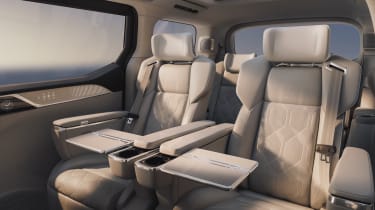 Volvo EM90 middle row seating