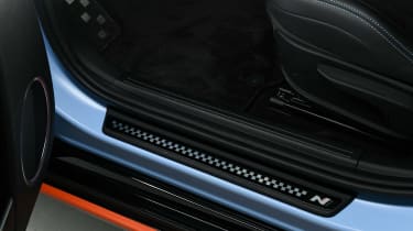 Hyundai Ioniq 5 N Carbuyer drive door scuff plate
