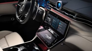 Maserati Grecale touchscreens