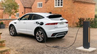 Jaguar E-Pace SUV review charging